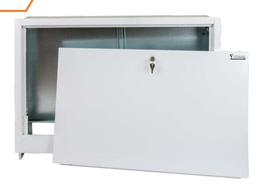 Concealed cabinet with cover