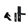 Maner tip bara drept - negru