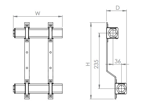 Brass manifold