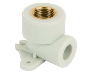 Elbow female thread with hanger PP-R